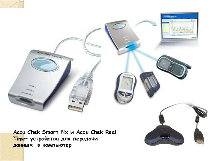 Accu Chek Smart Pix и Accu Chek Real Time– устройства для передачи данных в компьютер