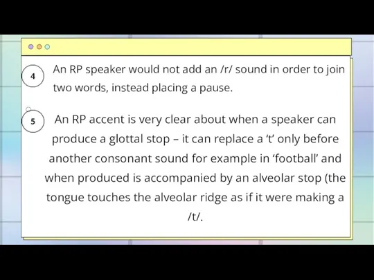 An RP speaker would not add an /r/ sound in order to