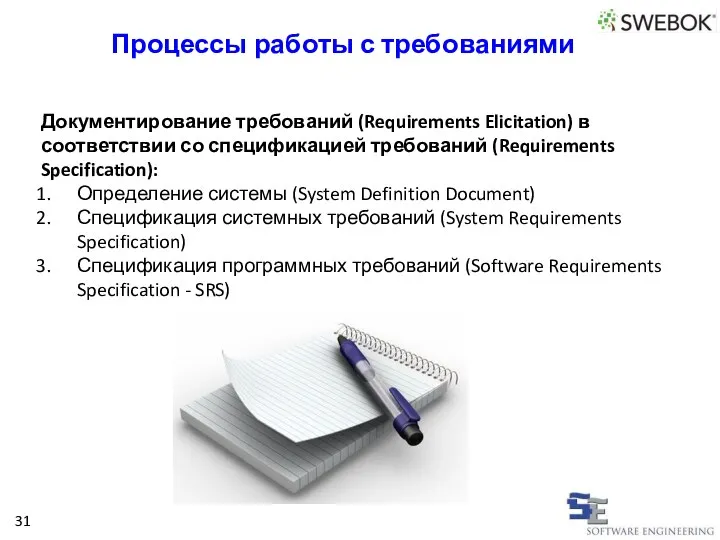 Документирование требований (Requirements Elicitation) в соответствии со спецификацией требований (Requirements Specification): Определение