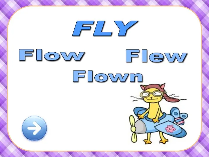 FLY Flew Flow Flown