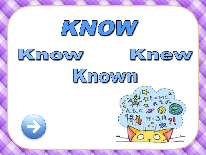 KNOW Knew Know Known