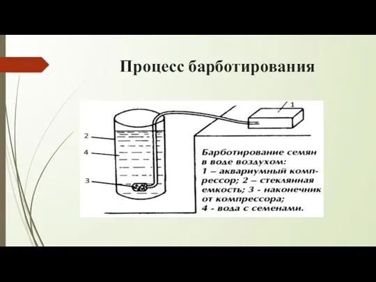 Процесс барботирования