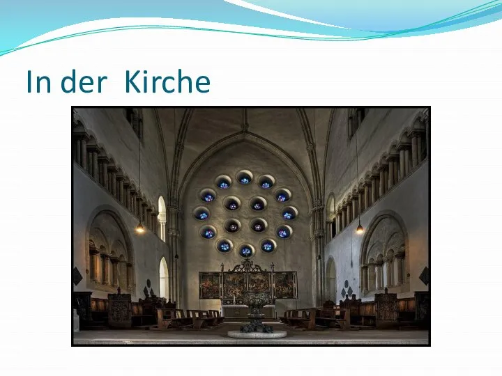 In der Kirche