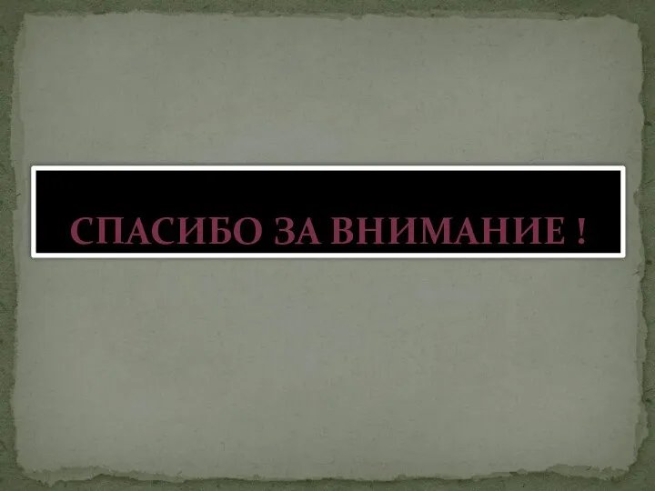 СПАСИБО ЗА ВНИМАНИЕ !