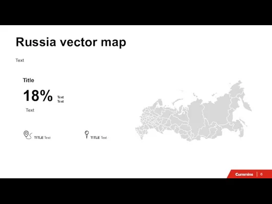 Russia vector map Title 18% TITLE Text Text TITLE Text Text Text Text