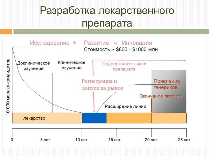 Разработка лекарственного препарата