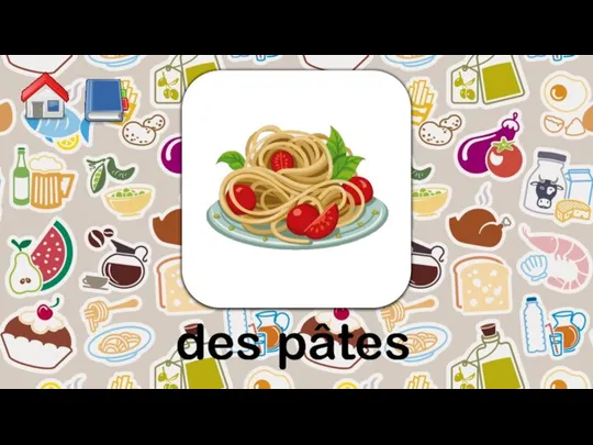 des pâtes