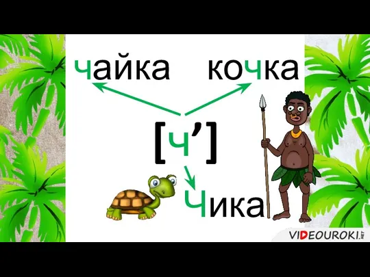 [ч’] чайка кочка Чика