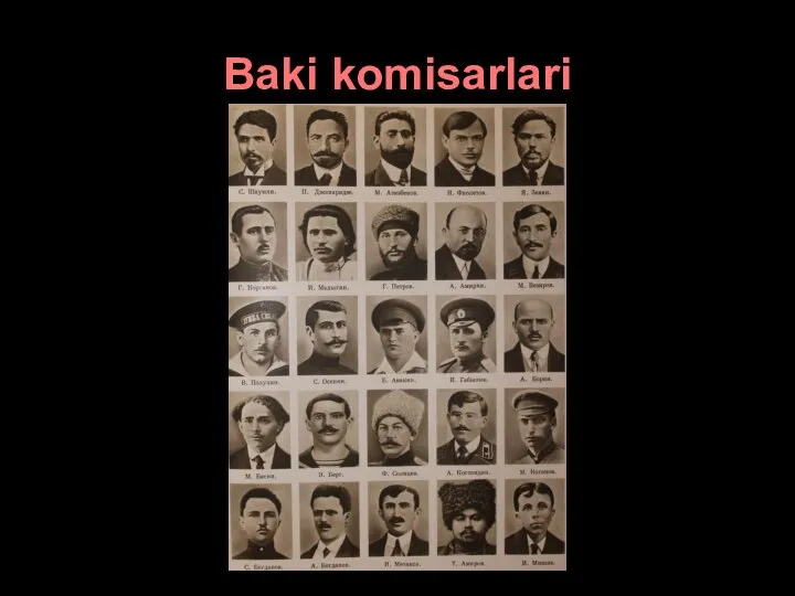 Baki komisarlari