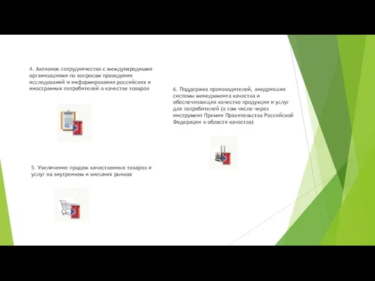 4. Активное сотрудничество с международными организациями по вопросам проведения исследований и информирования