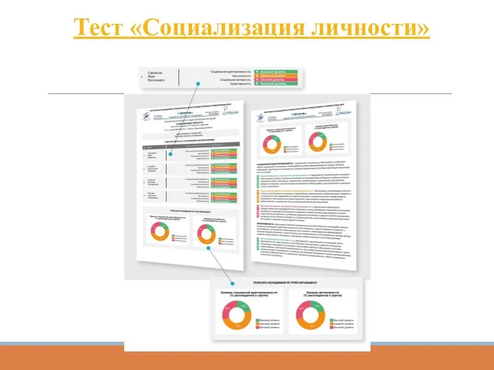 Тест «Социализация личности»