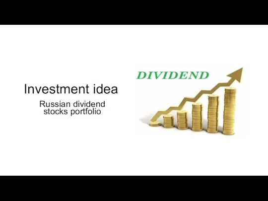 Investment idea Russian dividend stocks portfolio