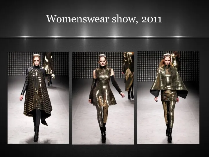Womenswear show, 2011