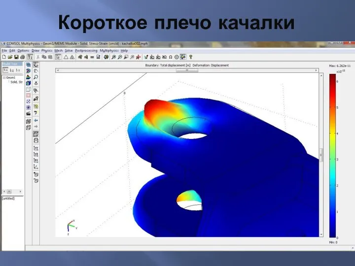 Короткое плечо качалки