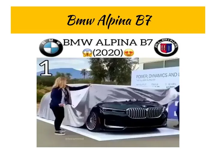 Bmw Alpina B7