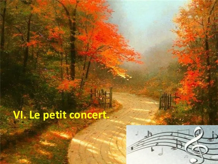 VI. Le petit concert.