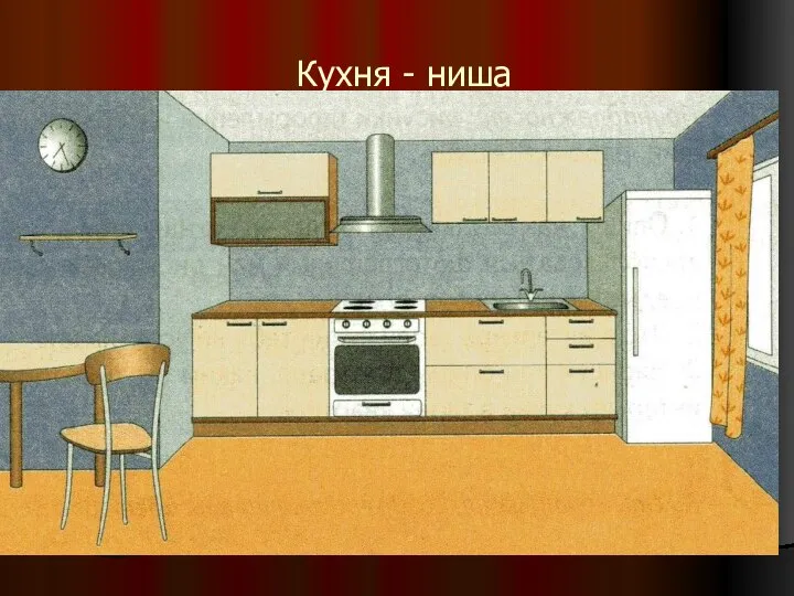 Кухня - ниша