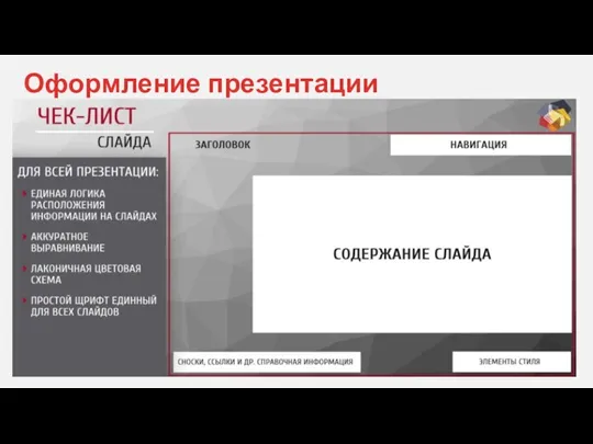 Оформление презентации