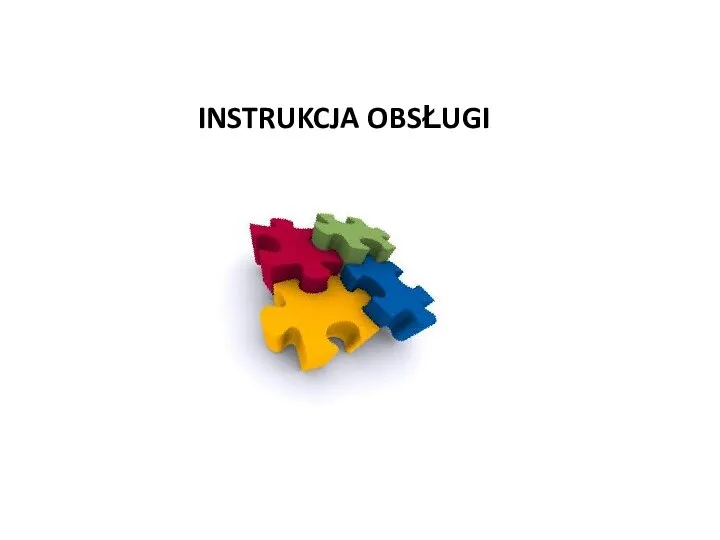 INSTRUKCJA OBSŁUGI