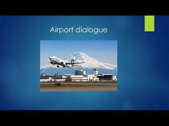 Airport dialogue