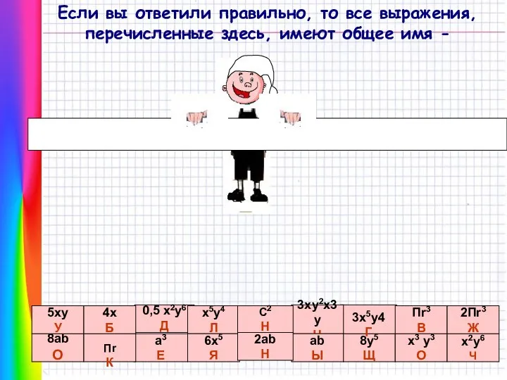 Если вы ответили правильно, то все выражения, перечисленные здесь, имеют общее имя