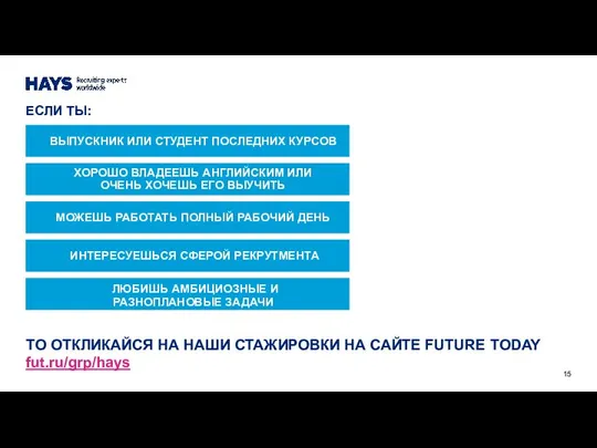 ЕСЛИ ТЫ: МОЖЕШЬ РАБОТАТЬ ПОЛНЫЙ РАБОЧИЙ ДЕНЬ ХОРОШО ВЛАДЕЕШЬ АНГЛИЙСКИМ ИЛИ ОЧЕНЬ