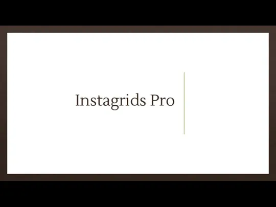 Instagrids Pro