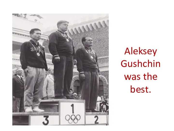 Aleksey Gushchin was the best.