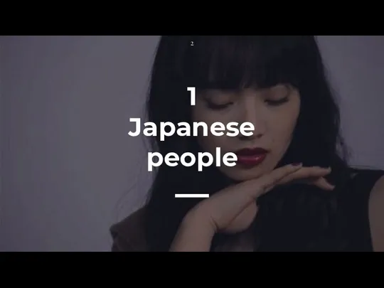 1 Japanese people