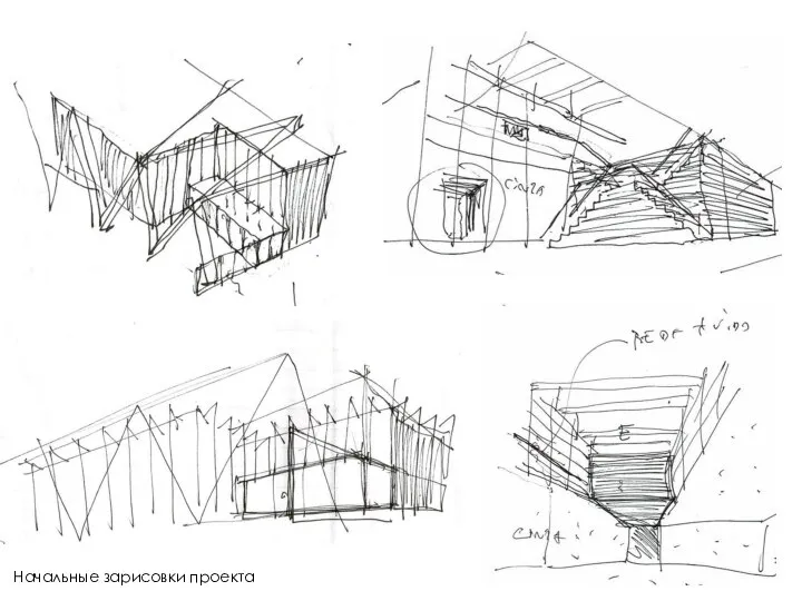 Начальные зарисовки проекта