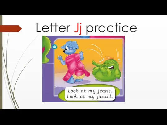 Letter Jj practice