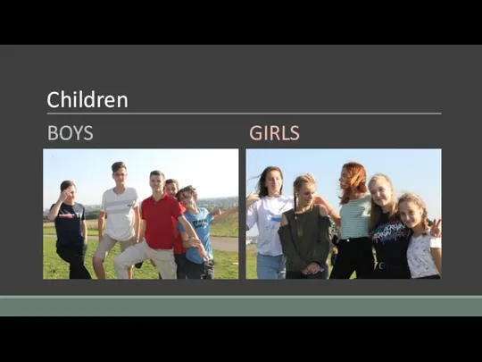 Children BOYS GIRLS