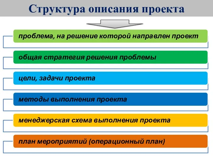 Структура описания проекта