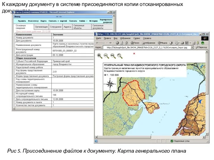 К каждому документу в системе присоединяются копии отсканированных документов. Рис 5. Присоединение