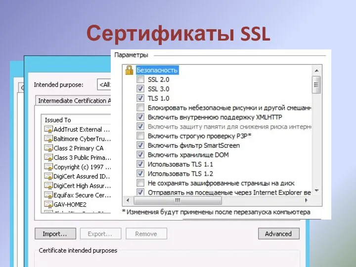 Сертификаты SSL