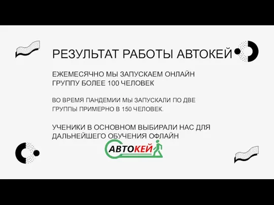 РЕЗУЛЬТАТ РАБОТЫ АВТОКЕЙ