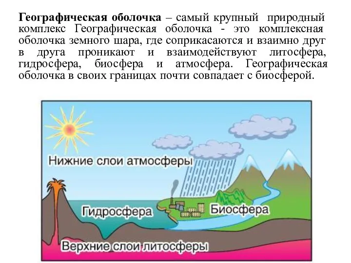 Нижняя граница географической оболочки проходит