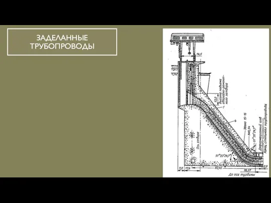 ЗАДЕЛАННЫЕ ТРУБОПРОВОДЫ