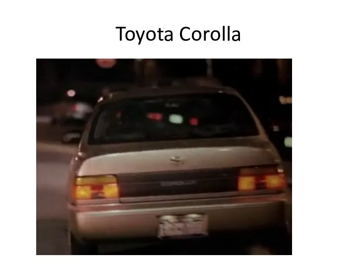 Toyota Corolla