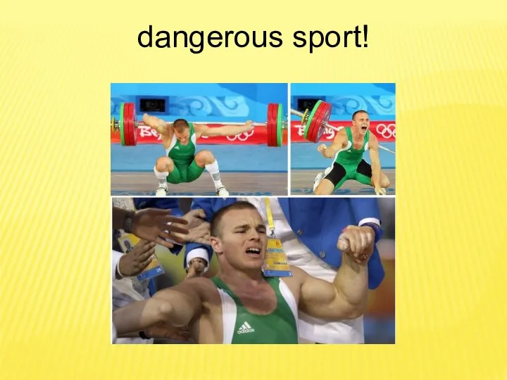 dangerous sport!