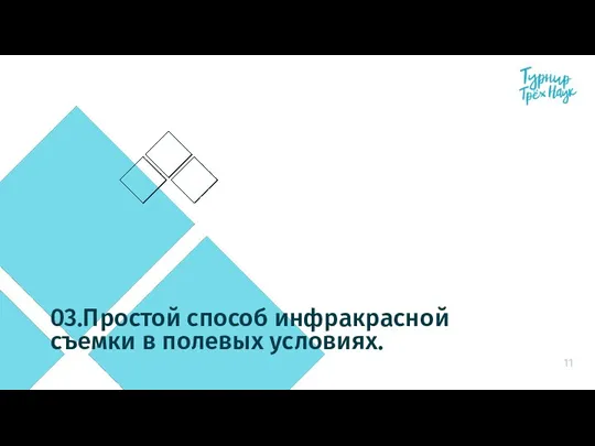 03.Простой способ инфракрасной съемки в полевых условиях.