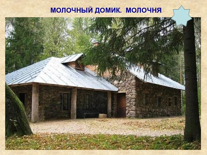 МОЛОЧНЫЙ ДОМИК. МОЛОЧНЯ