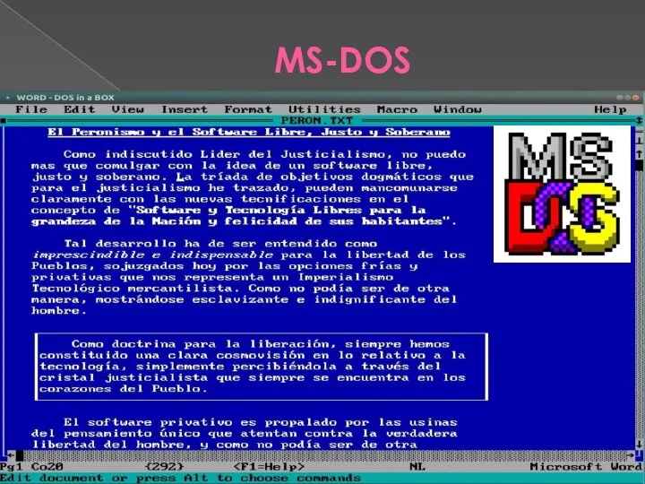 MS-DOS