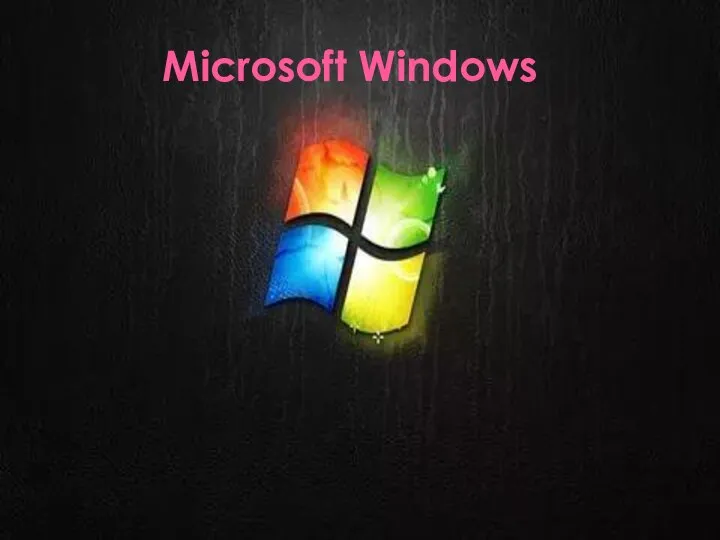 Microsoft Windows