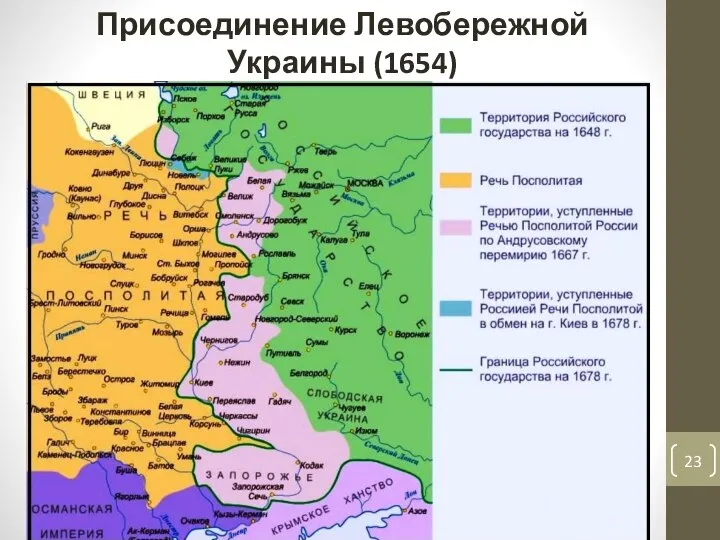Присоединение Левобережной Украины (1654)