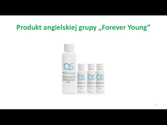 Produkt angielskiej grupy „Forever Young”
