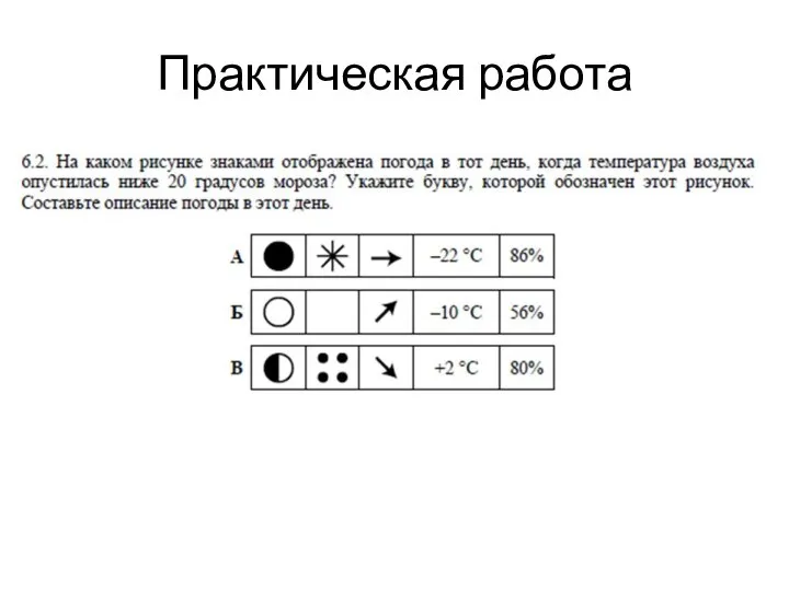 Практическая работа