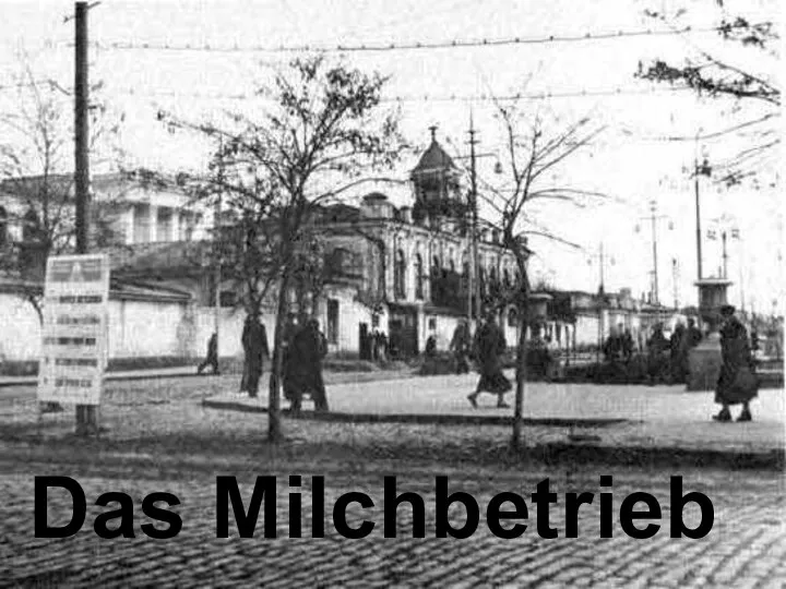 Das Milchbetrieb