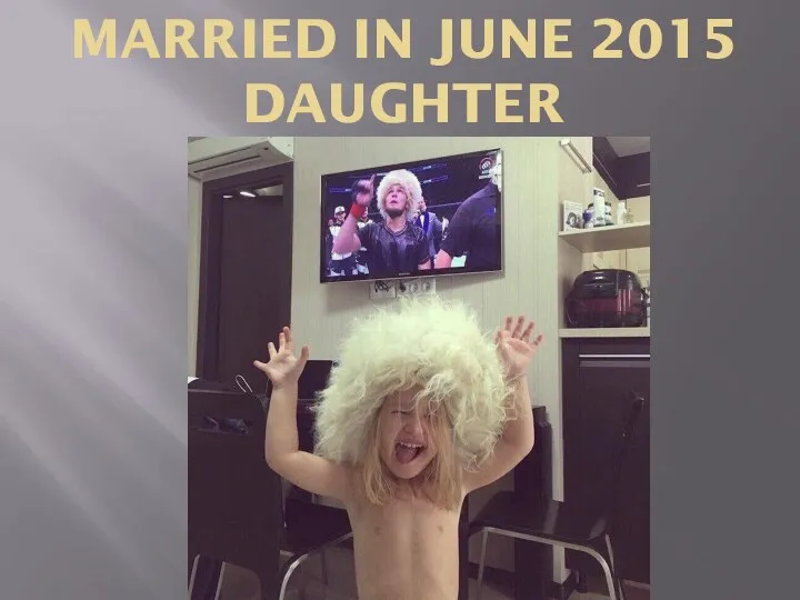 MARRIED IN JUNE 2015 DAUGHTER