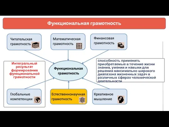 способность применять приобретаемые в течение жизни знания, умения и навыки для решения